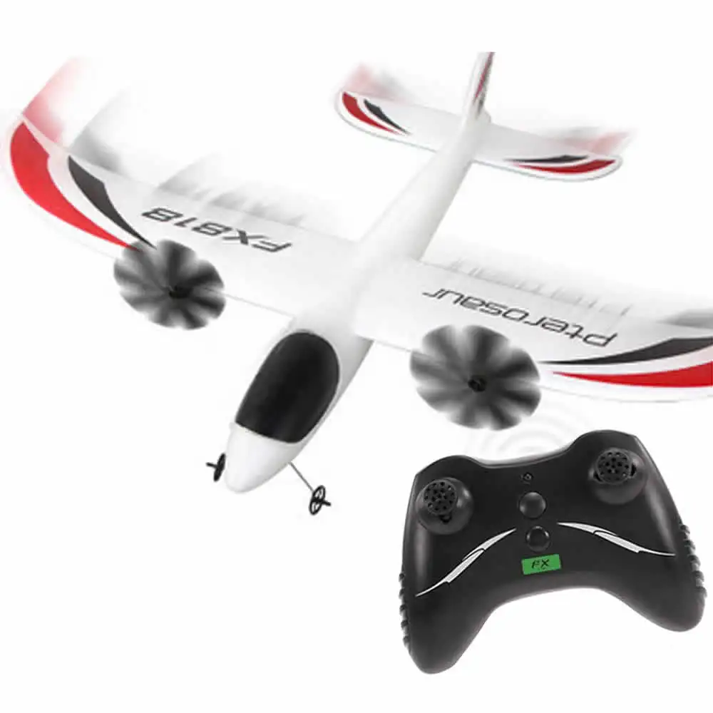 Высокое качество 48 см большой RC самолет с фиксированным крылом планер 2 4G 4CH