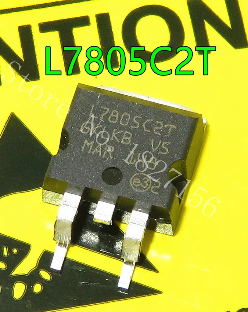 7805 L7805C2T терминал регулятор TO263 L7805CD2T | Электронные компоненты и принадлежности