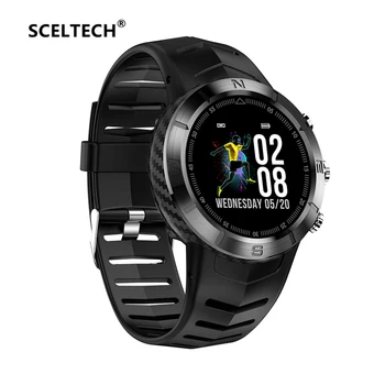 

SCELTECH DT08 Smart Watch Men Round Touch Screen Sport Heart Rate Waterproof Bracelet Altitude Activity Tracker Passometer