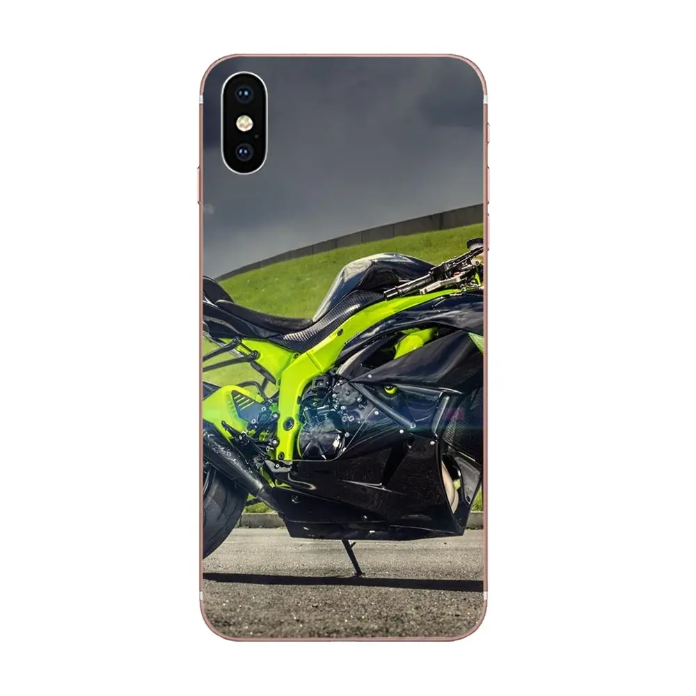 Модный спортивный мотоцикл Kawasaki Ninja Zx R для Xiao mi 3 4 4C 4i 5 5s 5X6 6X8 SE Pro Lite A1 Max x 2 Note