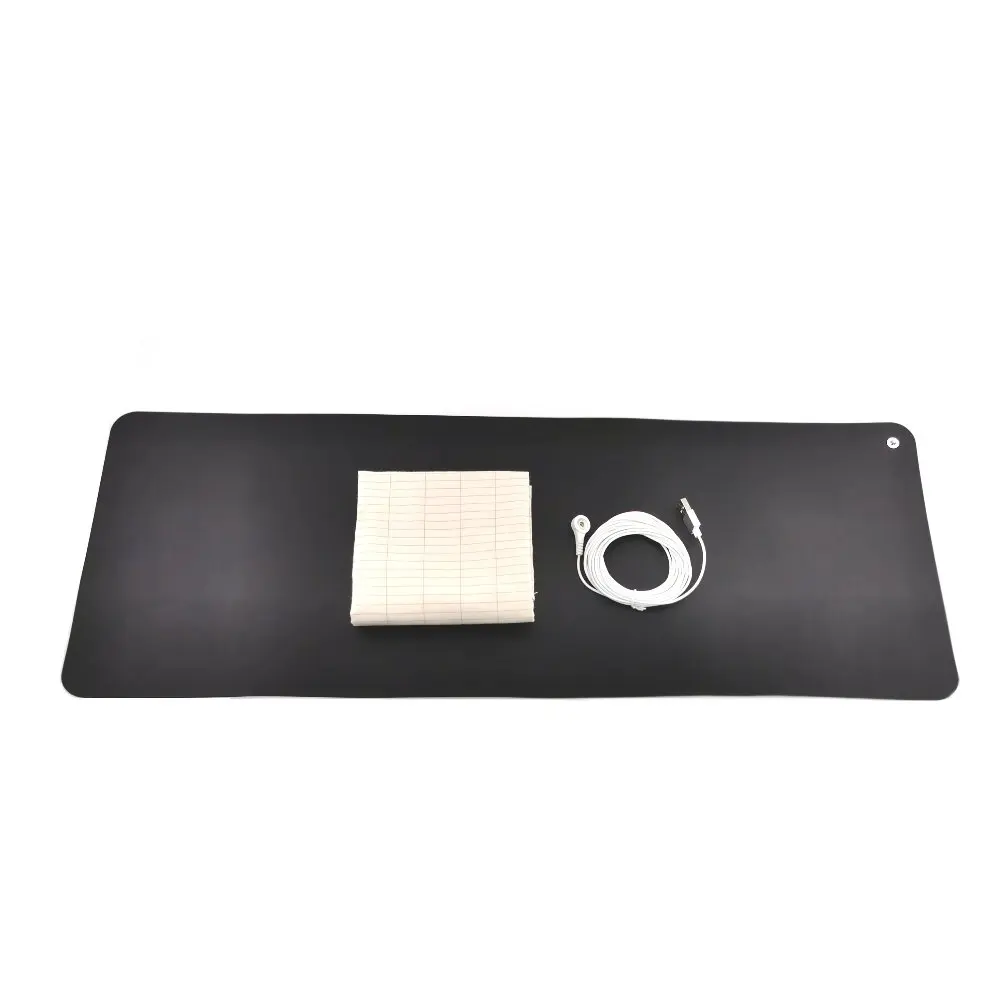Grounded mouse pad Black Technology Universal Earthing Grounding Universal Mat 68*25cm with 5meter grounding cord
