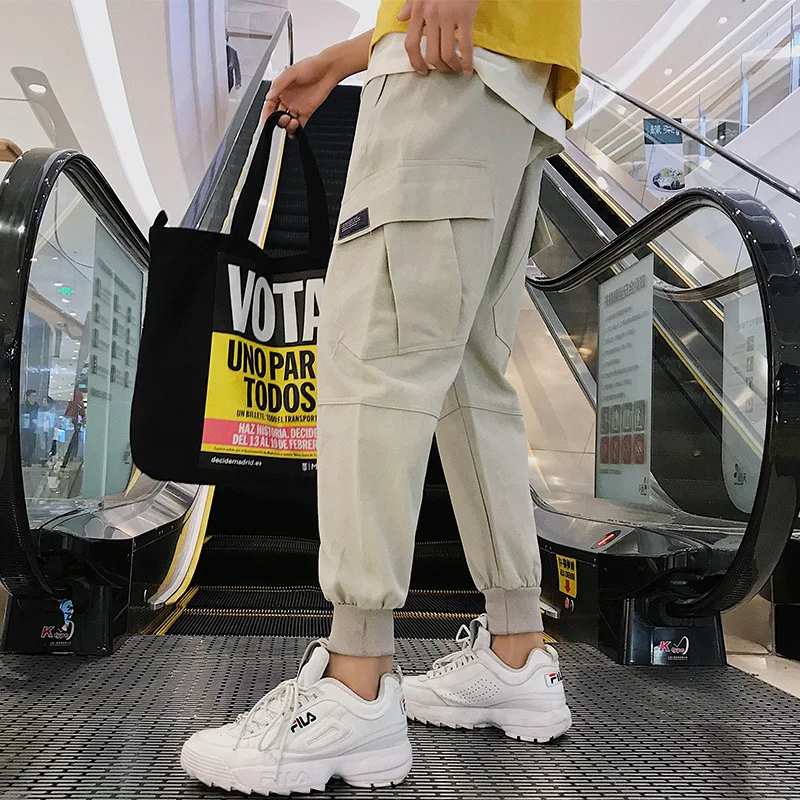 

Men's overalls fashion brand Street trend casual pants Korean version