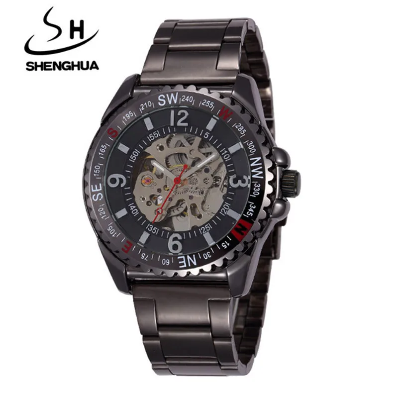 

Shenhua Deep China Men Fashion Casual Switzerland Design Fully Automatic Analog Watch