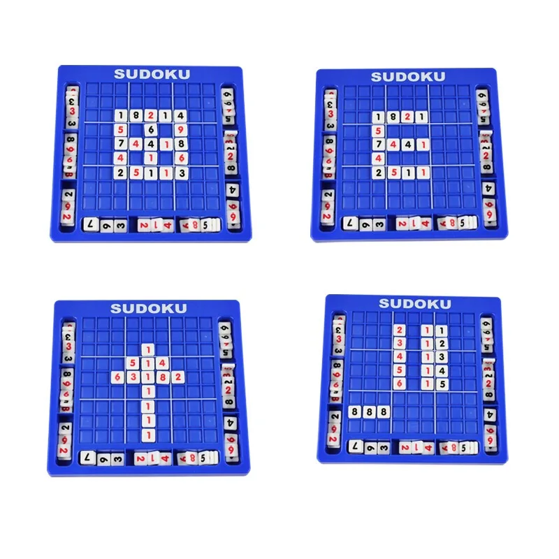 Early Educational Toy Developing for Children Jigsaw Digital Number 1-9 Sudoku Puzzle Game Toys Kids Intelligence Reasoning Toys (5)