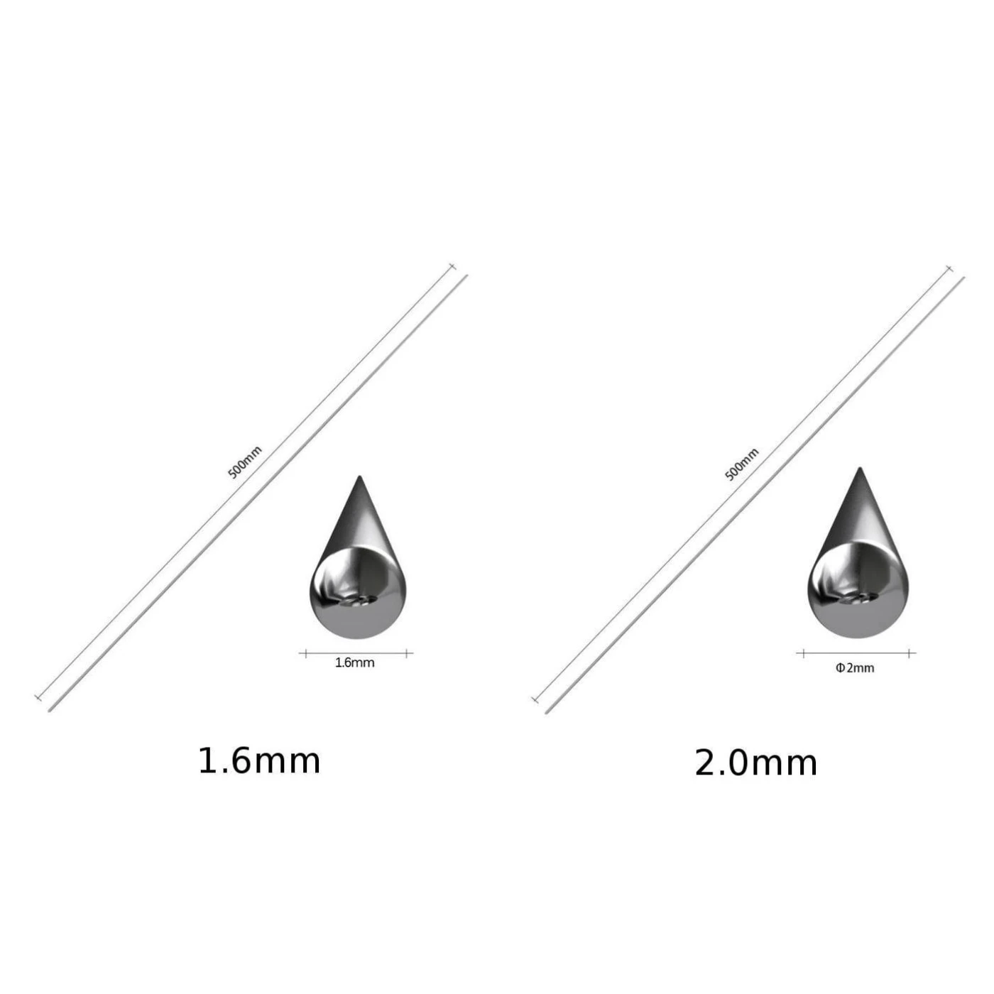 50cm Welding rods Silver Solution Flux cored Low temperature Soldering