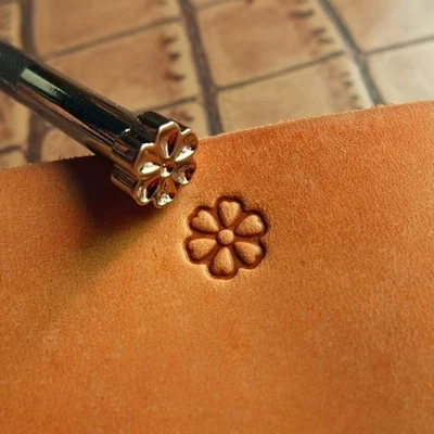 1pcs Durable Leather Working Saddle Making Tools Carving Craft Stamps Solid 9mm|Штамповка| |
