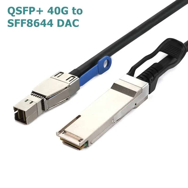 Qsfp Esterno + 40G Al Mini Cavo Dac Di Sas Hd Sff-8644 Per Cisco Huawei H3C