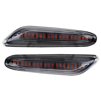 

2PCS For BMW 1/3/5 Series E46 E60 E90 E92 LED Smoked Running Water Side Lights
