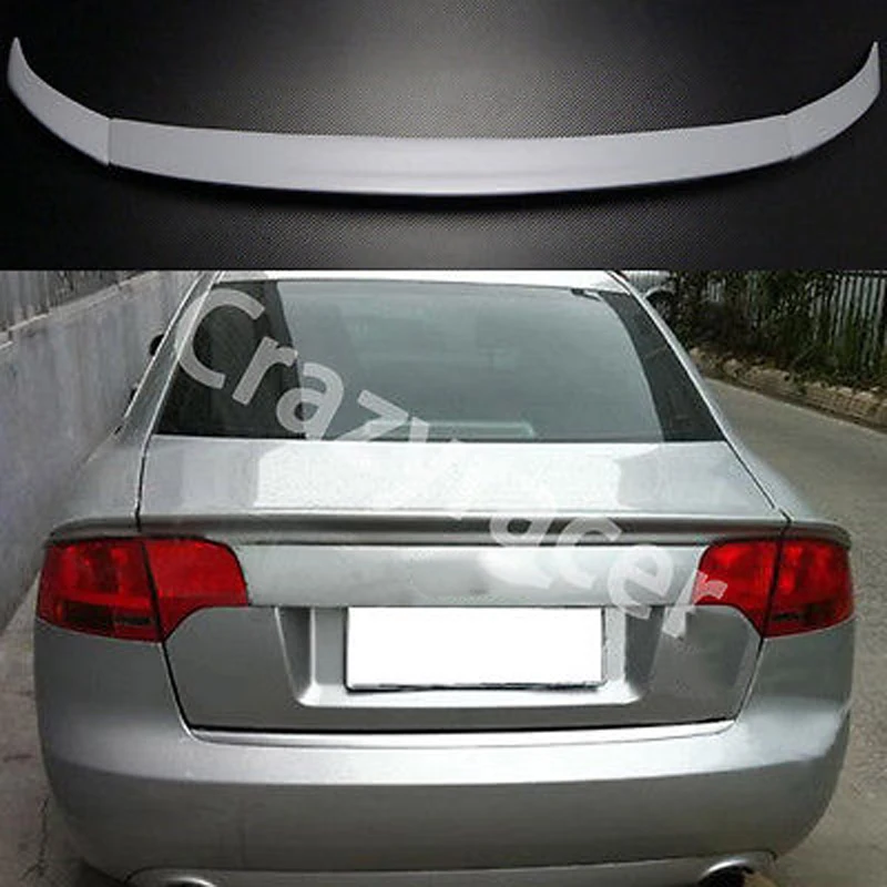 Car Rear Spoiler For Audi A4 Avant B7 8E 2004 2005 2006 2007 2008, Rear