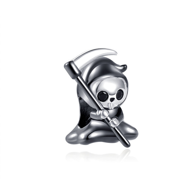 European  925 Sterling Silver Christmas Blue Moon Star Tree Halloween Skull Jack Beads Fit Original Pandora Charms Bracelet