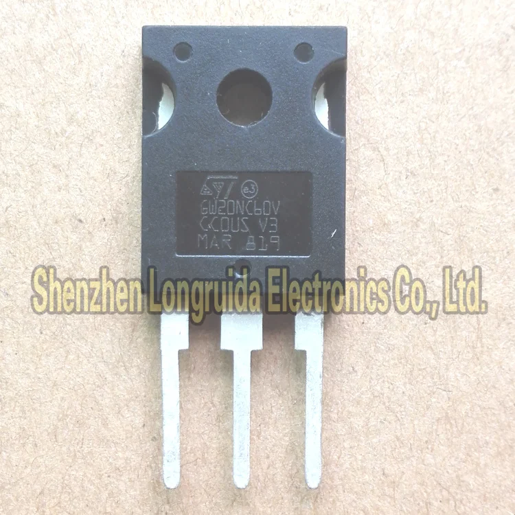 ТРАНЗИСТОР GW20NC60V STGW20NC60V TO 247 IGBT 20 А 600 В 1 шт.|Аксессуары для батарей и ЗУ| |
