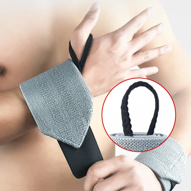 1 пара спортивный запястье облегающее платье анти-sprain booster бинт баскетбол теннис бадминтон фитнес тяжелая атлетика защита запястья