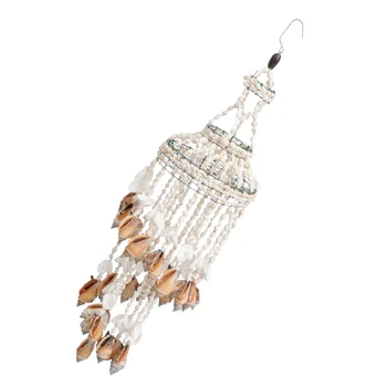 

1Pc Decorative Wind Chime Hanging Wind-bell Shell Wind Chime Wall Hanging Pendant for Window Home Door Party
