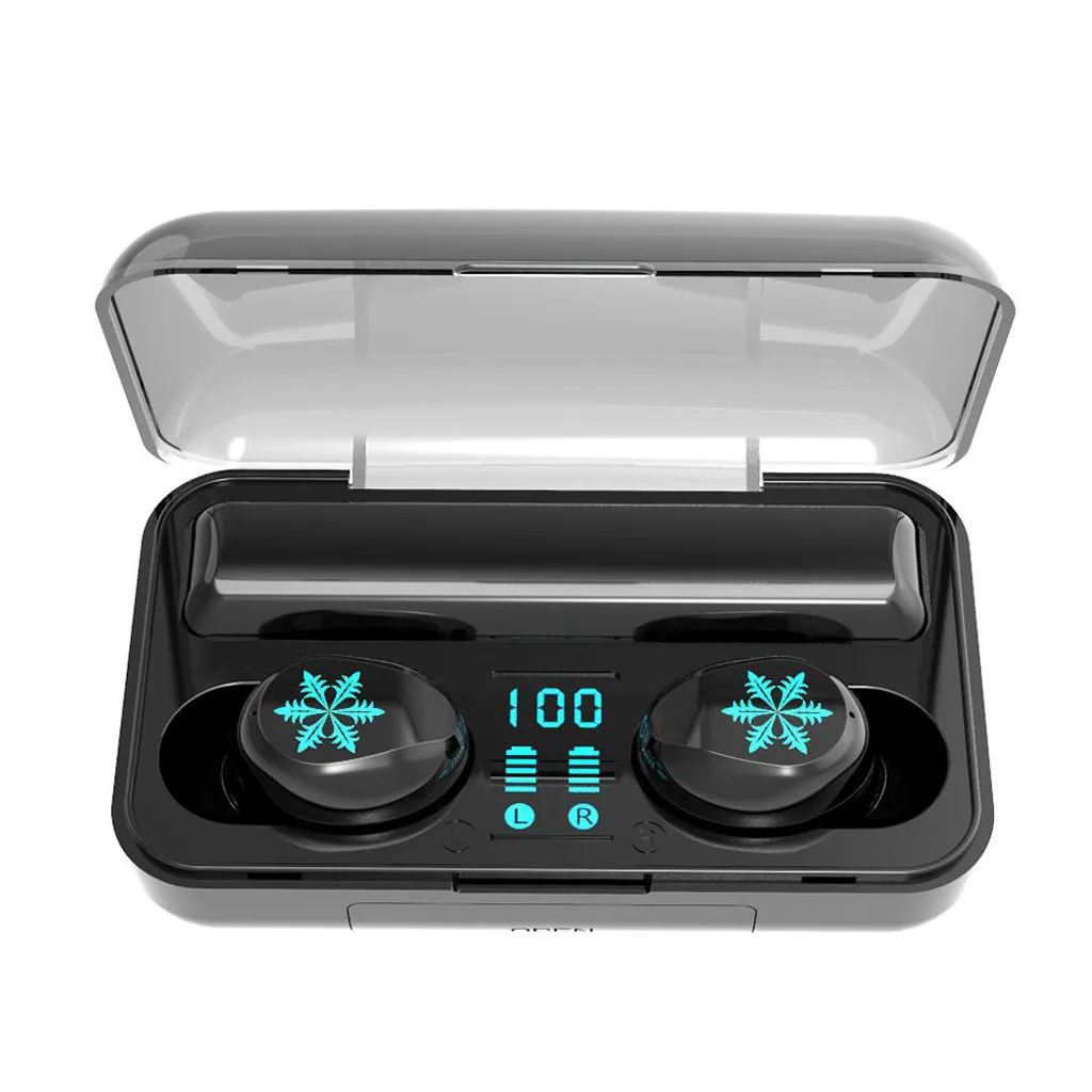 Bluetooth 5.0 Headset TWS Wireless Earphones Mini Earbuds Stereo 2019 Phones HD Call Running Earphone #30