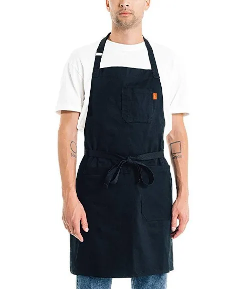 

Pure Linen Sand Washing Webbing Japanese Korean Work Casual Apron