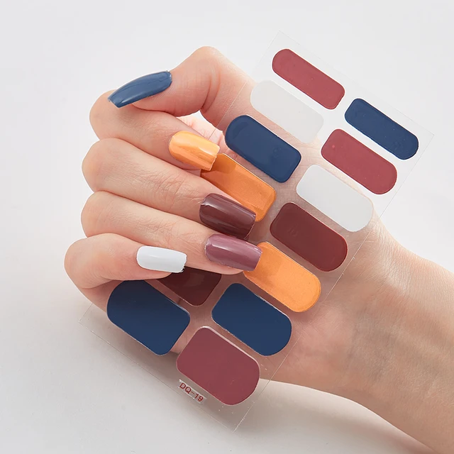 Five Sorts 0f Nail Stickers Decals Plain Stickers Nail Stickers Designer Nails Sticker Designer Nails Art Decoration Nailart DQ-19