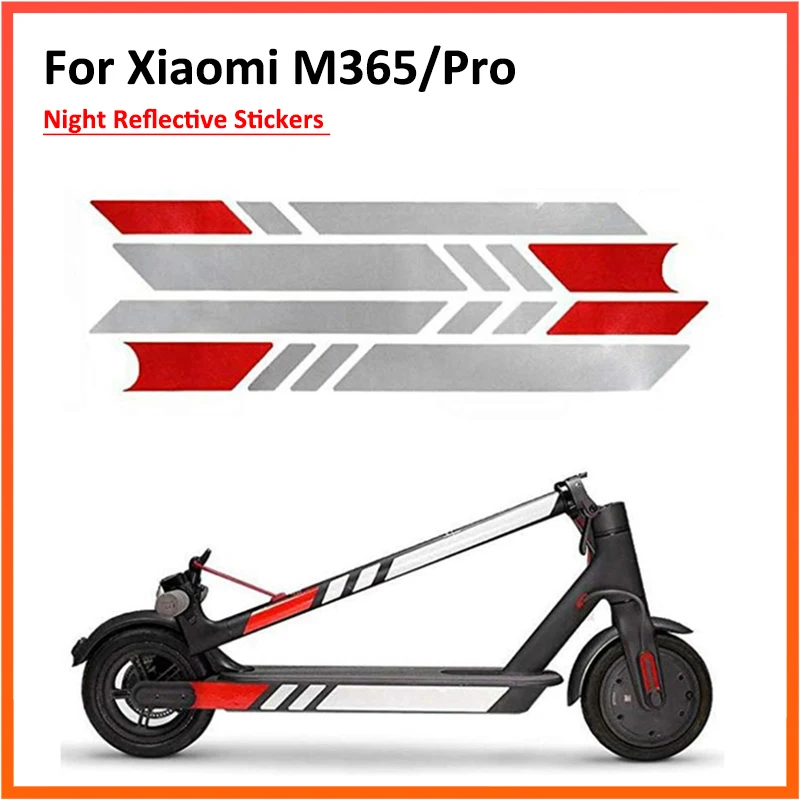 Высококачественные светоотражающие наклейки для Xiaomi Mijia M365 и PRO Аксессуары