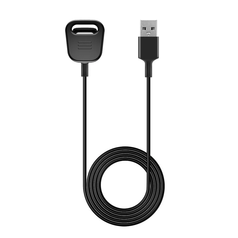 100cm Сменная USB Зарядное устройство для Fitbit заряд смарт-браслет зарядка через usb кабель для Fitbit заряд 3 браслет адаптер док-станции 55/100 см - Цвет: 100cm