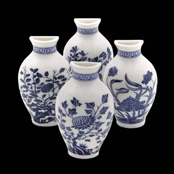 

1pcs Vases Magnet Fridge magnet Home Decoration ceramic Vases Chinese style Wedding Modern Decorations Creative Simplicity