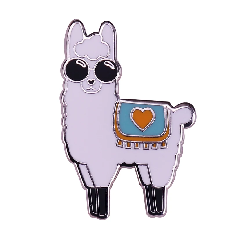 Llama Tell You How Awesome You Are Lapel Pin Fun and Trendy Gift For Friends