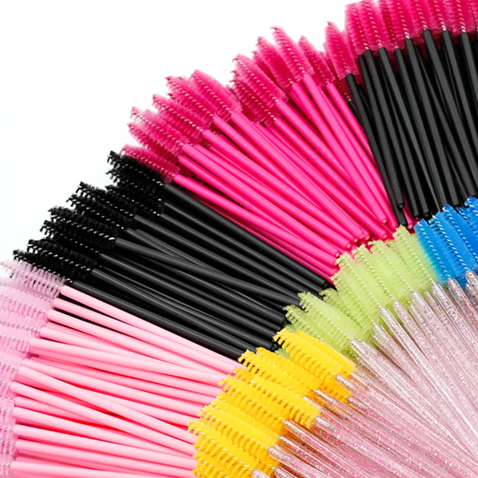 50PCS Eyelash Brushes False Eyelashes Extension Brush Disposable Mascara Wands Eyebrow Brush Applicators Makeup Lash Brush 50PCS Eyelash Brushes False Eyelashes Extension Brush Disposable Mascara Wands Eyebrow Brush Applicators Makeup Lash Brush
