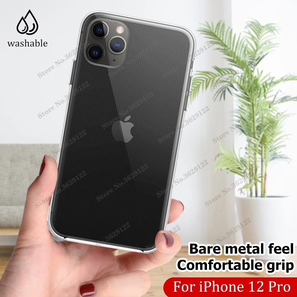 Ultra Thin Slim Clear Soft TPU Funda For iPhone 12 Mini 12 Pro Max Case Transparent For iPhone 11 12 Pro Max XR SE 2020 XS Cover