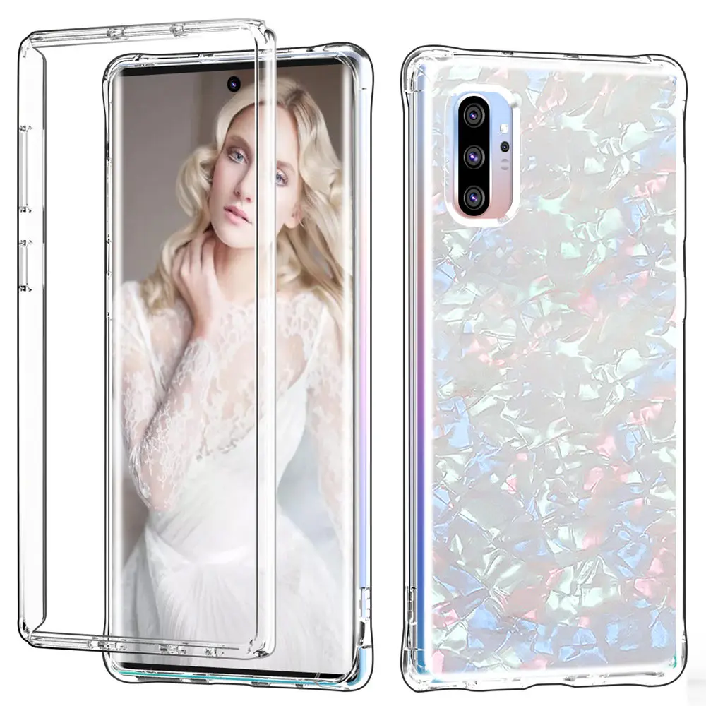 

Cute Glitter Case For Samsung Note 10 Plus 5G Sparkle Luxury Bumper Protective Phone Cover Cases for Galaxy s10 plus shell coque