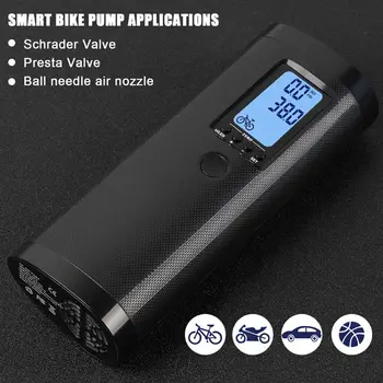 

Mini Portable Bike Smart Electric Inflator Multifunction Car Air Pressure Pump 425E
