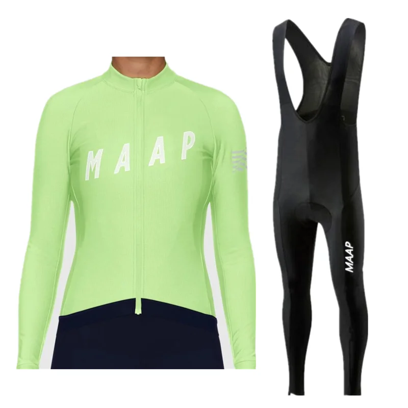 Jersey Set 2 MAAP Осенняя женская футболка с длинным рукавом для велоспорта, комплекты для женщин, одежда для горного велосипеда, спортивная одежда, одежда для велоспорта, одежда для велоспорта - Цвет: Jersey Set 2