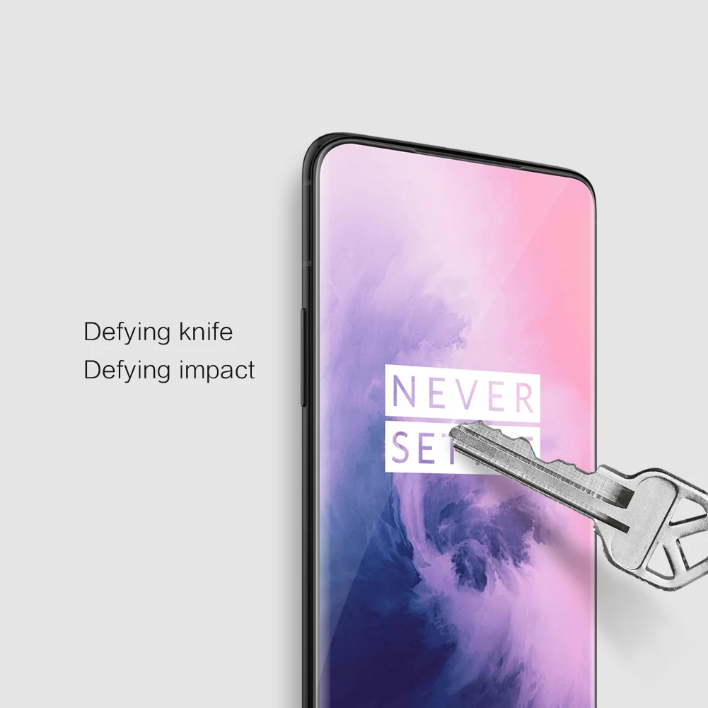 Для OnePlus 7 Pro закаленное стекло Nillkin 3D CP+ MAX полное покрытие 9H Анти-взрыв Защитная пленка для экрана Анти-взрыв