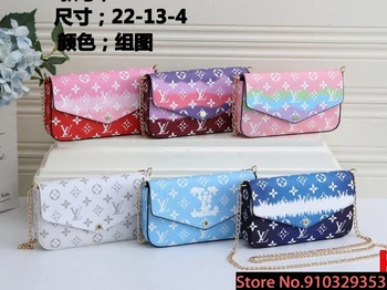 

Luxury Leather Handbags Women Bags Designer Brand Women's Shoulder Bags Large Capacity Ladies Hand Bags L480 Louis Vuitton LV-