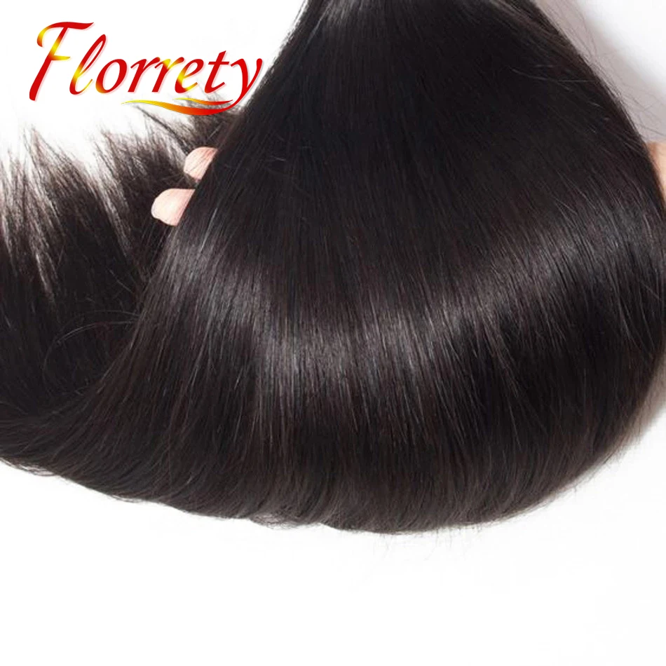 100% Human Hair Straight Bundles Bone Straight  Bundles 28 30 inch Virgin Hair 3 4 Bundles Brazilian Weave Human Hair Extensions 4
