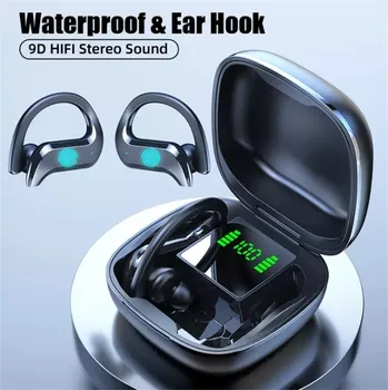 

MD03 TWS Bluetooth 5.0 Wireless Bluetooth Earbuds 1000mah Charging Box Wireless Earphones Mini Earbuds Ear Hook Sport Earphones