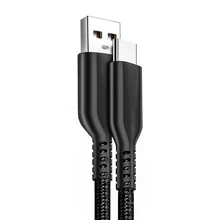 USB Typ C Kabel für Samsung S10 S9 3A Schnelle USB Lade Typ-C Ladegerät Datenkabel lade Braid kabel für pc und laptop daten