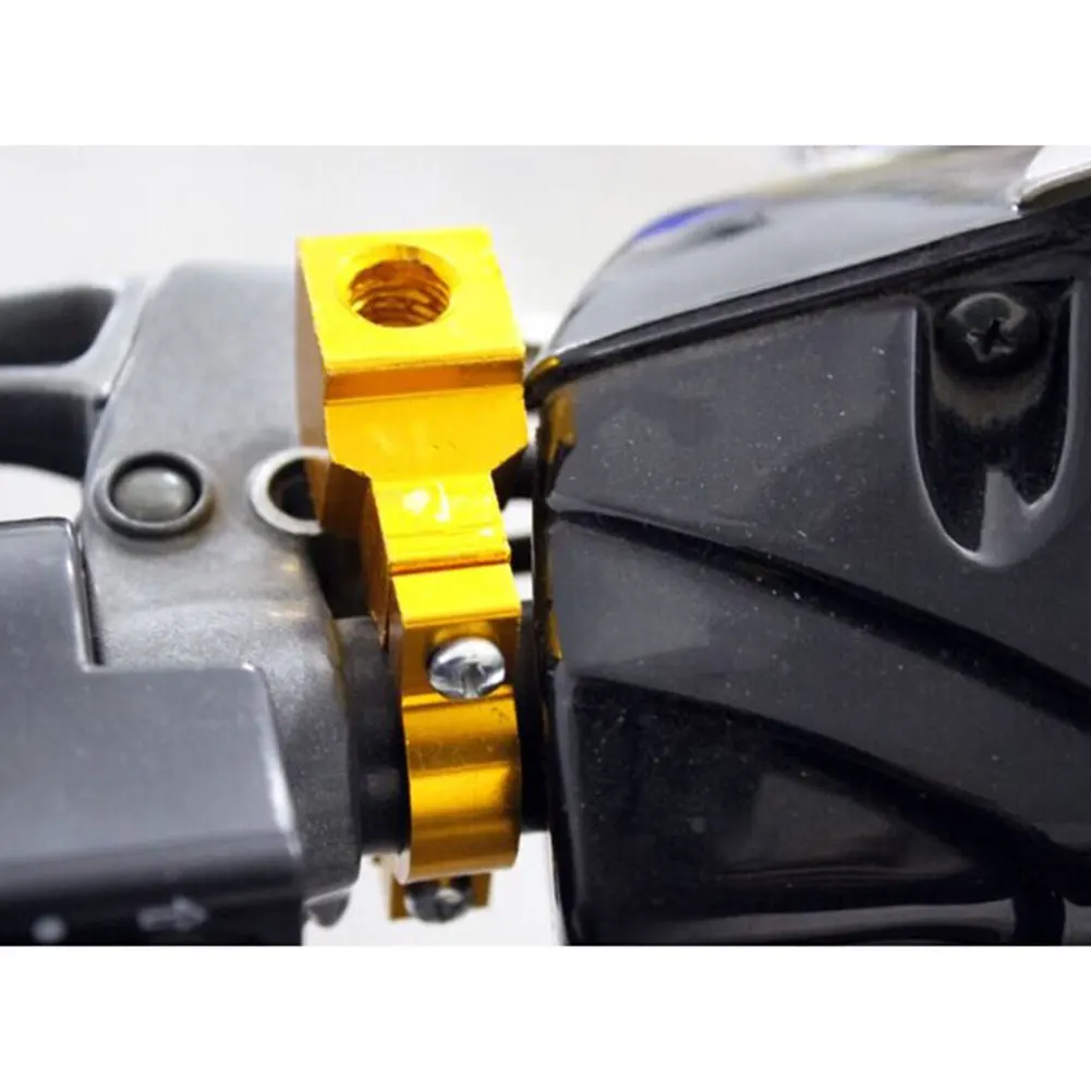 Mirror Holder Rearview Bicycle 1PCS Motorcycle Accessories Fixed Refit Stand