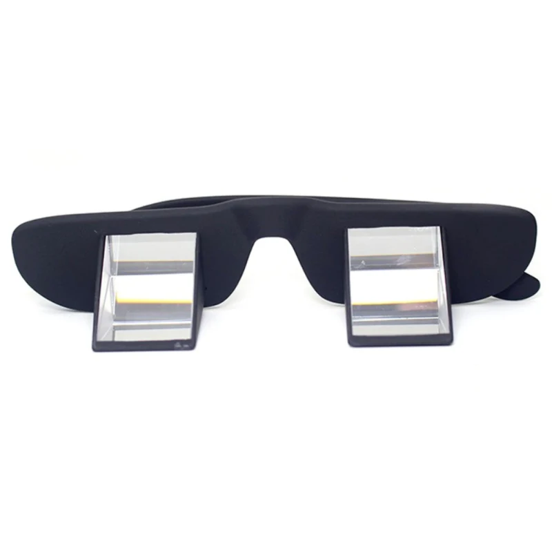 

Lazy Refractive Glasses Polarization Climbing Goggles Prism Spectacles Eyewear for Reading Watching TV