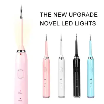 

Portable Electric Ultrasonic Dental Scaler Tooth Calculus Tartar Tool Remover Whitening Machine Cleaner Plaque Sonic Stains K9L3