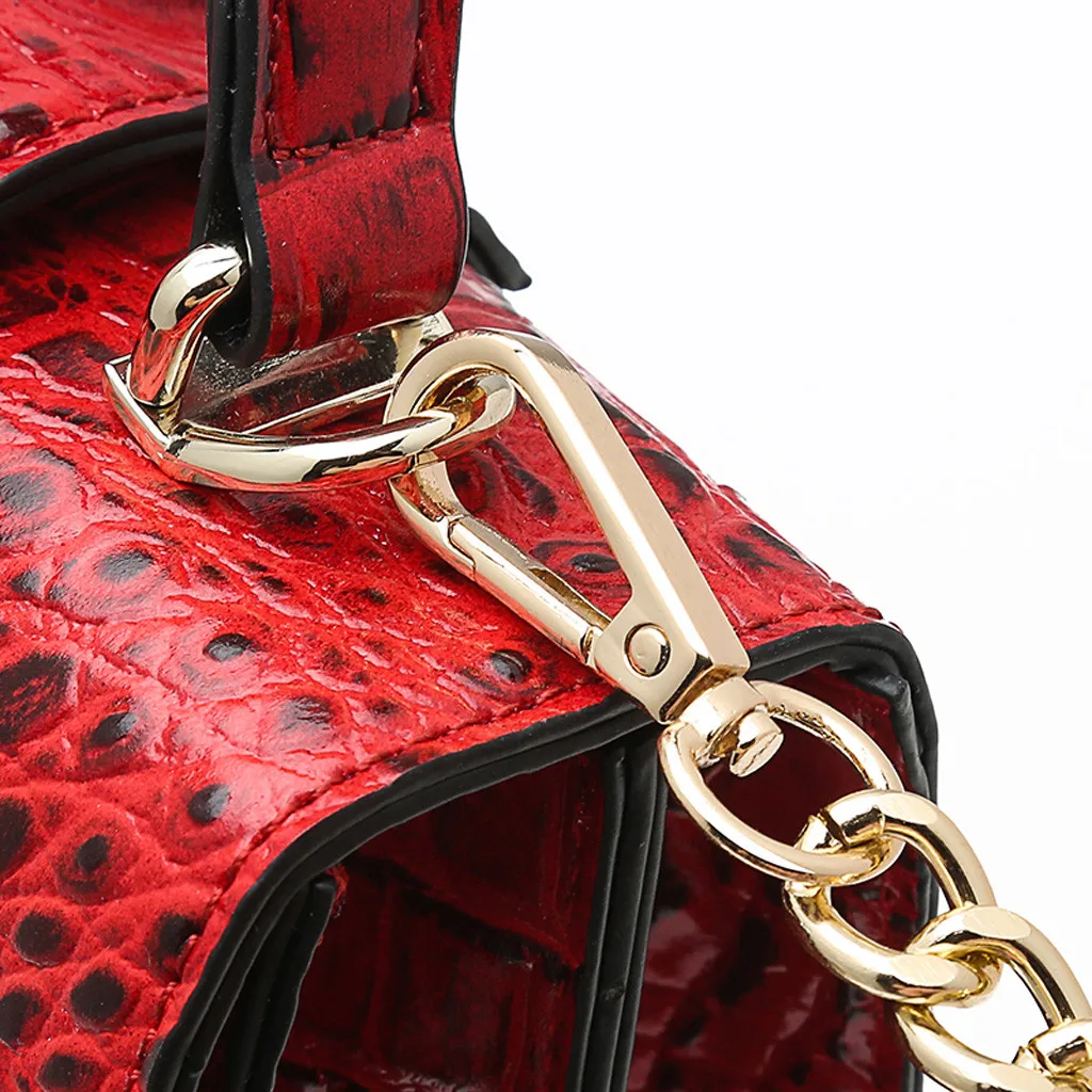 Модные роскошные сумки женские сумки дизайнерские женские клатчи винтажные Аллигатор Кожа через плечо женская сумка-мессенджер bolso mujer новинка