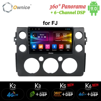 

Ownice GPS Navi Head Unit Player k3 k5 k6 For 2007 2008 2009-2018 Toyota FJ CRUISER Android 9.0 2din Car Radio 4G LTE DSP SPDIF