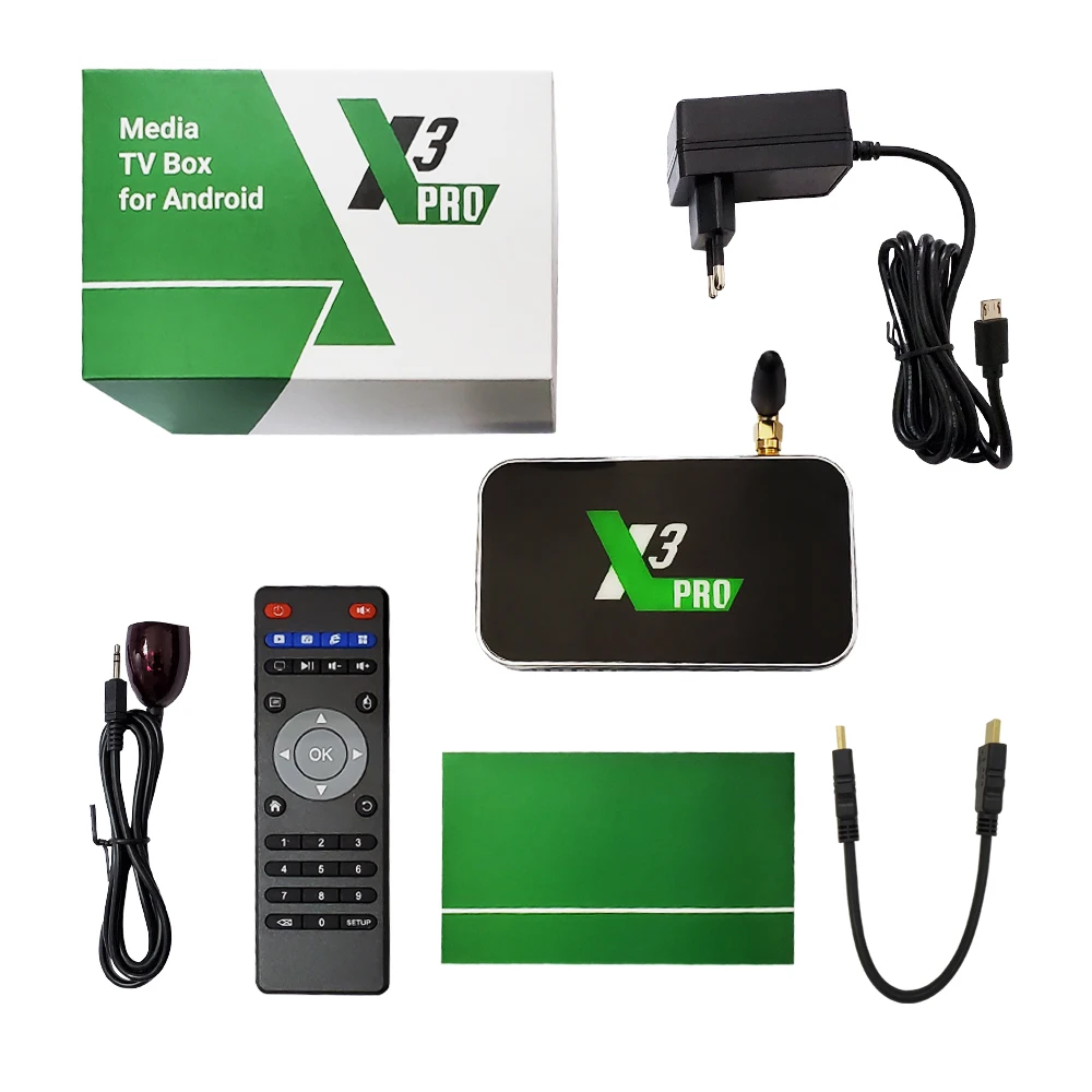 Обновленный X2 Pro Ugoos tv Box Amlogic S905X3 Android 9,0 4G DDR4 32G X3 Cube X3 Pro 2,4G/5G WiFi 1000M LAN HD Smart медиаплеер
