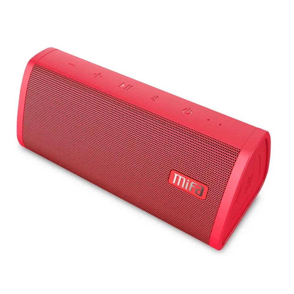 Портативный беспроводной Bluetooth динамик стерео радио музыка сабвуфер динамик s беспроводной Открытый водонепроницаемый мини телефон карта динамик - Цвет: Красный