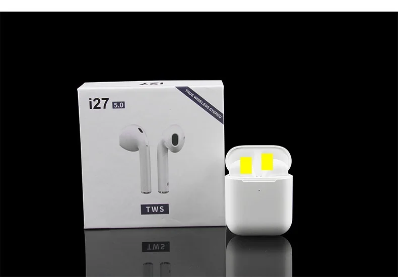 Новейший I27 2,0 TWS 1:1 Air Pop Up Bluetooth 5,0 наушники беспроводные умные сенсорные наушники с дисплеем питания беспроводные наушники