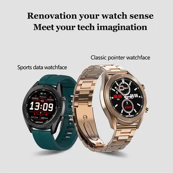 

696 DT99 Smart Watch Business Men Sports Watches IP68 Waterproof Heart Rate Sleep Monitoring Fitness Tracker