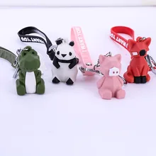 Мультяшные животные, брелоки, куклы, милая кукла, брелок для рюкзака, украшения для телефона, детский подарок