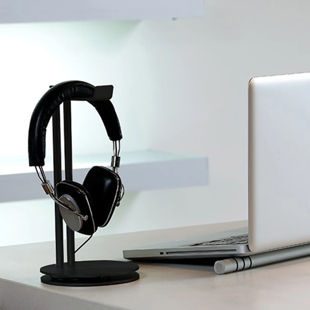 Desktop Holder Display Shelf Hanger Gaming Hook Pratical Video Anti Slip Headphone Bracket Head Mounted Stand Aluminum Alloy