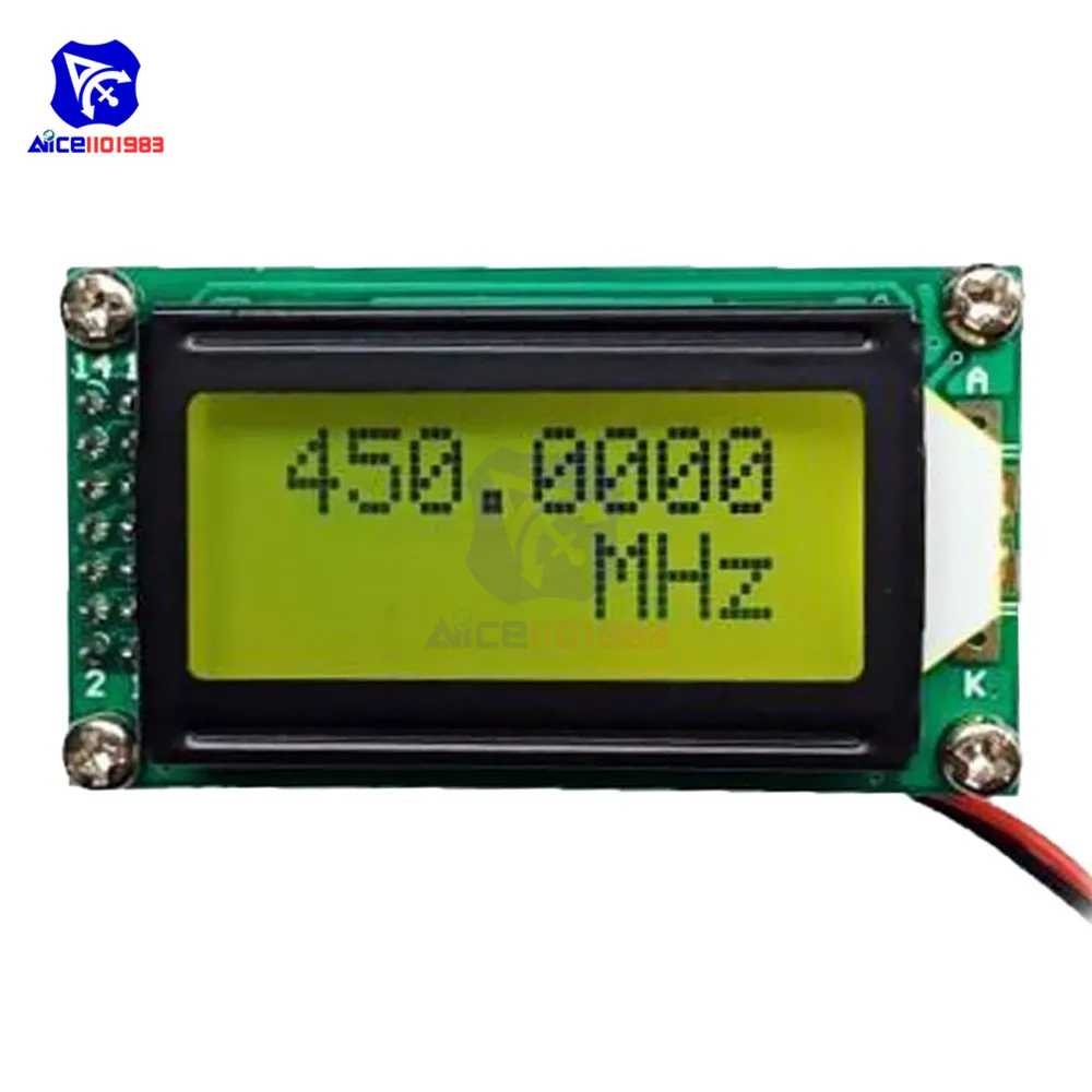 1 MHz ~ 1.1 GHz Frequency Counter Tester Measurement For Ham Radio PLJ-0802-C 