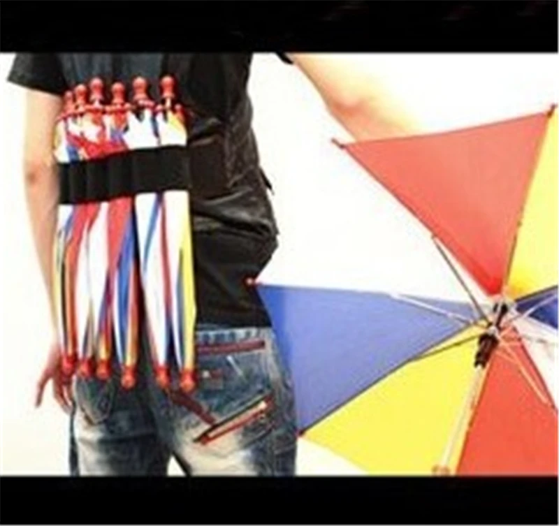 Parasol Umbrella Production Vest (S/M/L size Available) Magic Tricks Magician Stage Gimmick Props Accessories Appearing Magia зонт пляжный ods mega beach parasol 250 8 10