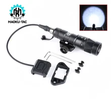 

Wadsn Tactical M300W M600 Flashlight Outdoor Hunting Accessories Airsoft Rifle Weapon Lighting Installed On 20mm Picatinny Rail