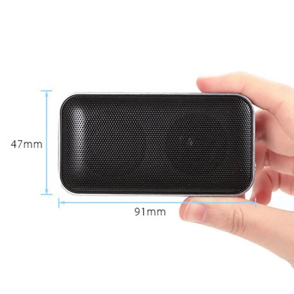 Portable Wireless Mini Pocket Style Bluetooth Speaker Support Tf Card Usb Rechargeable for Outdoor