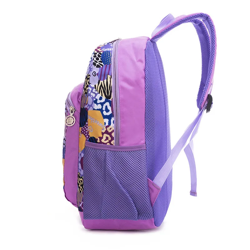 

School Bag Young STUDENT'S GIRL'S Light Burden Relieving Household Registration 8-12 a Year of Age 2-5 Grade Backpack